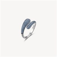 Anello Brosway Donna FANCY CLOUD LIGHT BLUE in Argento Zirconia FCL117B - FCL117B